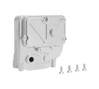 Pour MJX Pour HYPER GO H12Y H12Y H12P 1/12 CNC En Alliage Daluminium Boîtier Ondes Moyennes Coque Télécommande Voiture Accessoires Mise Niveau Accessoires Rc(Silver)