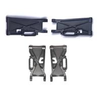 pour MJX pour Hyper Go V2 10208 1/10 Avant/arrière Bras Suspension Pivotant Télécommande Voitures Camions Mise À Niveau Réparation Modifier Les Pièces Oscillant