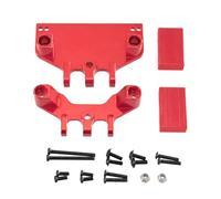 Pour MN 128 86 Pour 86S 86K 86KS G500 4WD 1/12 Support De Liaison Servo En Métal Pièces Mise À Niveau Pour Voiture Sur Chenilles RC RC Crawlers Modèles(Red)
