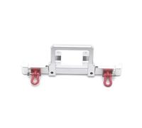 Pour MN D90 D91 98 D96 MN90 Pour MN99S 1/12 RC Voiture Mise Niveau Pièces Accessoires Métal Pare Chocs Avant Modèle Accessoire ModèLes Mise Niveau Rc(Silver)