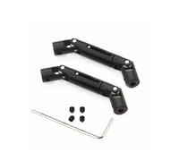 Pour MN D90 D91 D96 99s Pour WPL B14 B24 C24 B16 B36 D12 RC Trucks Metal Crawler Car Mise À Niveau Larbre Conduite Pièces Voitures RC(Silver)