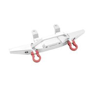 Pour MN D90 D91 D96 MN90 Pour MN99S 1/12 Pare Chocs Avant Métal Pour Voiture RC Barre Avant Anti Collision Pièces Mise Niveau Accessoires Pièces Voitures RC(Silver)