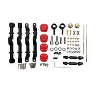 Pour MN D90 Pour MN-90 Pour MN-99 Pour MN-91 FJ-45 Pour MN-99S Modèle RC Voiture Boîtier Dessieu Ensemble Pièces Rechange Mise Niveau Pièces Réparation PièCes Rc(Black kit)