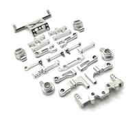 Pour MN MN38 1/16 Kit Pièces Détachées Pour Voiture RC Bras Oscillant Coupelle De Direction Pièces Fragiles Accessoires Voiture Rc(Silver)