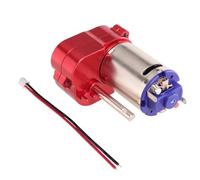 Pour MN Pour MN168 Pour MN78 Pour MN82 MN99sv2 1/12 RC Voiture Améliorée Tout En Métal Boîte Vitesses Engrenage Moteur Haute Vitesse Pièces Et Accessoires Pièces Améliorations RC(Red)
