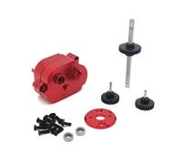 Pour MN Pour MN168 Pour MN82 LC79 Accessoires Pièces Détachées Pour Voitures Télécommandées Boîtier Remplacement Métal Moteur 370 Ondes Moyennes PièCes DéTachéEs Rc(Red)