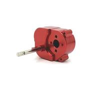 Pour MN Pour MN168 Pour MN82 LC79 Pour MN78 NEW99S 1/1 2 RC Car Parts Metal Upgrade Medium Wave Box Assembly Pièces Voitures RC(Red)