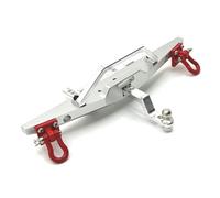 Pour MN Pour MN82 LC79 1/12 Pare-chocs Avant En Métal Télécommande Pièces De Voiture Mise À Niveau Protection Accessoires Réparation Remplacement Pare-chocs Pièces(Silver)