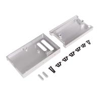 Pour MN Pour MN98 Pour MN99s 1/12 Métal Pour Circuit Imprimé Fixation La Carte Siège Arrière-plateau Arrière Voiture Radiocommandée Modèle Réduit Pièces Détachées Composants Rc(Silver)