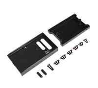 Pour MN Pour MN98 Pour MN99s 1/12 Métal Pour Circuit Imprimé Fixation La Carte Siège Arrière-plateau Arrière Voiture Radiocommandée Modèle Réduit Pièces Détachées Composants Rc(Black)