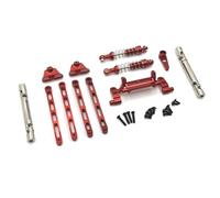 pour MN82 LC79 pour MN78 1/12 Tige Liaison Châssis Métal Support Traction Amortisseur Ensemble d'arbre D'entraînement Pièces Mise À Niveau Voiture RC Rc Jouets Accessoires