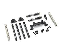 pour MN82 LC79 pour MN78 1/12 Tige Liaison Châssis Métal Support Traction Amortisseur Ensemble d'arbre D'entraînement Pièces Mise À Niveau Voiture RC Rc Jouets Accessoires