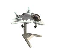 pour Modèle d'avion Miniature SU-57 Style Q en Alliage Métallique avec Train D'atterrissage Décoration Collection pour Les Passionnés D'Aviation