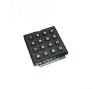 Pour module de clavier matriciel, clavier industriel 4 x 4 16 touches avec interface de colonne de rangée pour projets Arduino (16 touches)