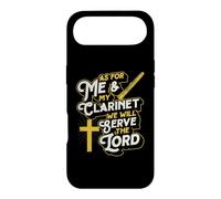 pour Moi et ma Clarinette, Nous servirons Le Seigneur chrétien Coque pour iPhone Air