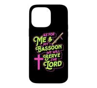 pour Moi et Mon basson, Nous servirons Le Seigneur Coque pour iPhone 14 Pro Max