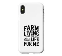 pour Moi, la Vie à la Ferme est la Vie à la Campagne Coque pour iPhone X/XS