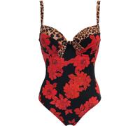 Pour Moi Pour Moi Animal Print St Lucia Padded Underwired Swimsuit