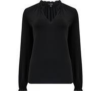 Pour Moi Pour Moi Black Bridget Slinky Jersey Long Sleeve Top