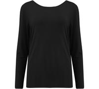 Pour Moi Pour Moi Black Cross Back Jersey Yoga Top