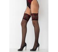 Pour Moi Pour Moi Black Desire Deep Lace 15 Denier Stocking