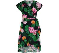 Pour Moi Pour Moi Black Penny Frill Wrap Woven Beach Dress Black 46