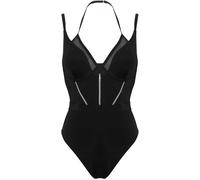 Pour Moi Pour Moi Black Sydney Double Strap Underwired Swimsuit