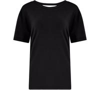 Pour Moi Pour Moi Black The Off Duty Short Sleeve Yoga Top