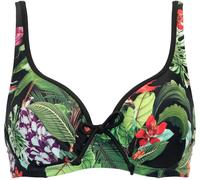Pour Moi Pour Moi Black Tropical Non Padded Underwired Palermo Bikini Top