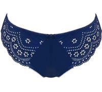 Pour Moi Pour Moi Blue Brief Swoon Broderie