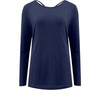 Pour Moi Pour Moi Blue Cross Back Jersey Yoga Top