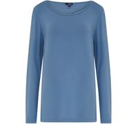 Pour Moi Pour Moi Blue Long Sleeve The Off Duty Yoga Top