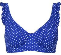 Pour Moi Pour Moi Blue Non Padded Sicily Longline Underwired Bikini Top