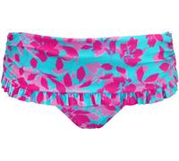 Pour Moi Pour Moi Blue Roll Top Ocean Breeze Frill Foldover Bikini Bottoms