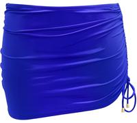 Pour Moi Pour Moi Blue Roll Top Samoa Bikini Bottoms