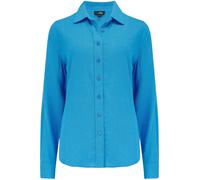 Pour Moi Pour Moi Blue Wren Button Through Long Sleeve Shirt Blue EU 40 (UK 12)