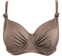 Pour Moi Pour Moi Brown St Kitts Non Padded Underwired BIkini Top