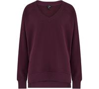 Pour Moi Pour Moi Burgundy The Softest Off Duty Relaxed V-Neck Sweatshirt