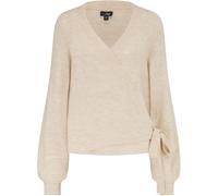 Pour Moi Pour Moi Cream The Cosy Knit Wrap Cardigan