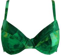 Pour Moi Pour Moi Green Non Padded Cabana Underwired Bikini Top