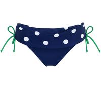 Pour Moi Pour Moi Navy Roll Top Beach House Bikini Bottoms