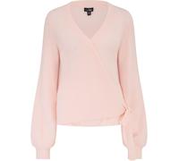 Pour Moi Pour Moi Pink The Cosy Knit Wrap Cardigan