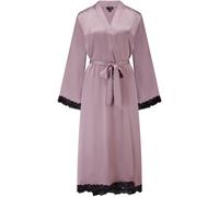 Pour Moi Pour Moi Purple Dusk Satin and Lace Kimono Sleeve Dressing Gown Purple EU 42 (UK 14)