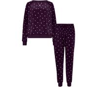 Pour Moi Pour Moi Red Cosy Fleece Sweatshirt and Jogger Pyjamas Set