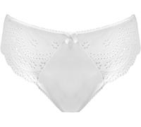 Pour Moi Pour Moi White Brief Swoon Broderie