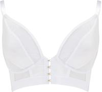 Pour Moi Pour Moi White India Front Fastening Underwired Bralette