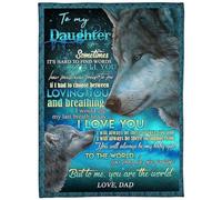 pour Mon filleul, Cadeau de la Marraine, Tante, Souviens-toi Toujours du Lion, Cadeau pour l'anniversaire du filleul, Remise des diplômes, Noël, Couverture Polaire personnalisée