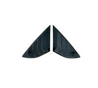 pour Mondeo Fusion Sedán 2013 2014 2015 2016 2017-2018 LatéRale Triangulaire Fenêtre Décoration de Volet,Persiennes de FenêTre ArrièRe de Voiture Accessoires,B-Glossy Black