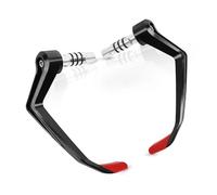 Pour Monster 821 Pour Stripe Dark1200 S Moto 7/8 "22mm Guidon Frein Embrayage Leviers Protecteur Garde-Mains Protection guidon(ROUGE)