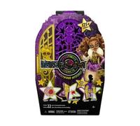 pour Monster High - Coffret casier Secret clawdeen Wolf, enigmes - Poupee, Dressing, Accessoires Glamour - Set Jouet Fille et Une Carte